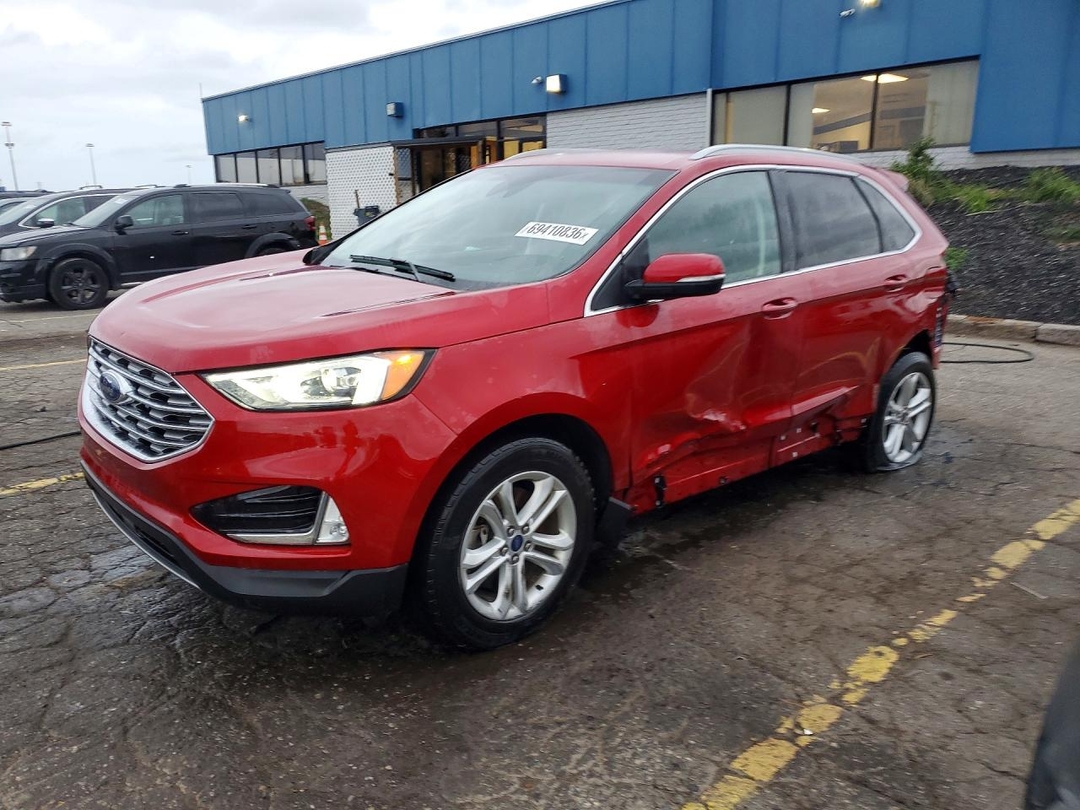 Vedere 2020 FORD EDGE SEL, unghi 1