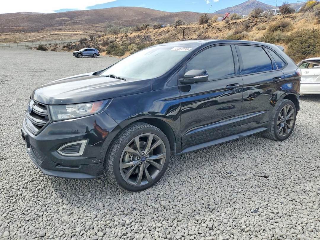 Vedere 2017 FORD EDGE SPORT, unghi 1
