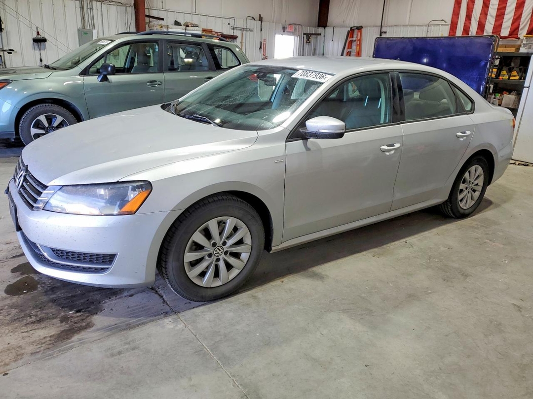 Vedere 2015 VOLKSWAGEN PASSAT S, unghi 1
