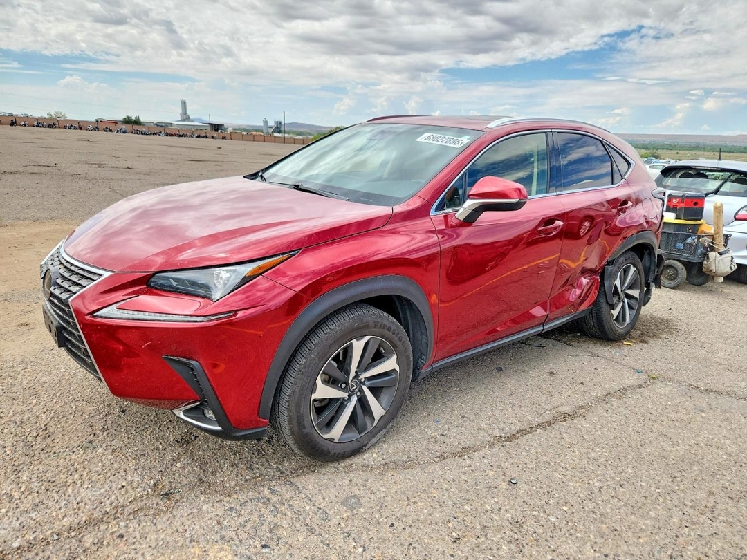 Vista de 2020 LEXUS NX 300, ángulo 1