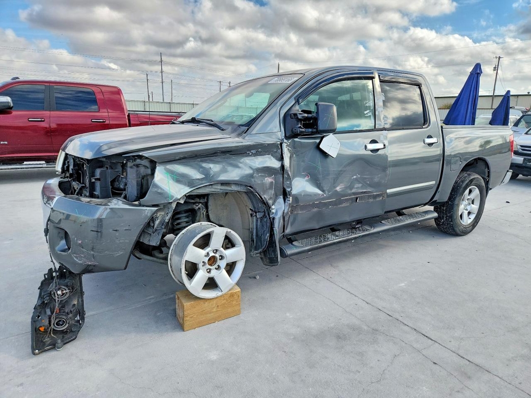 منظر 2008 NISSAN TITAN XE FFV، زاوية 1