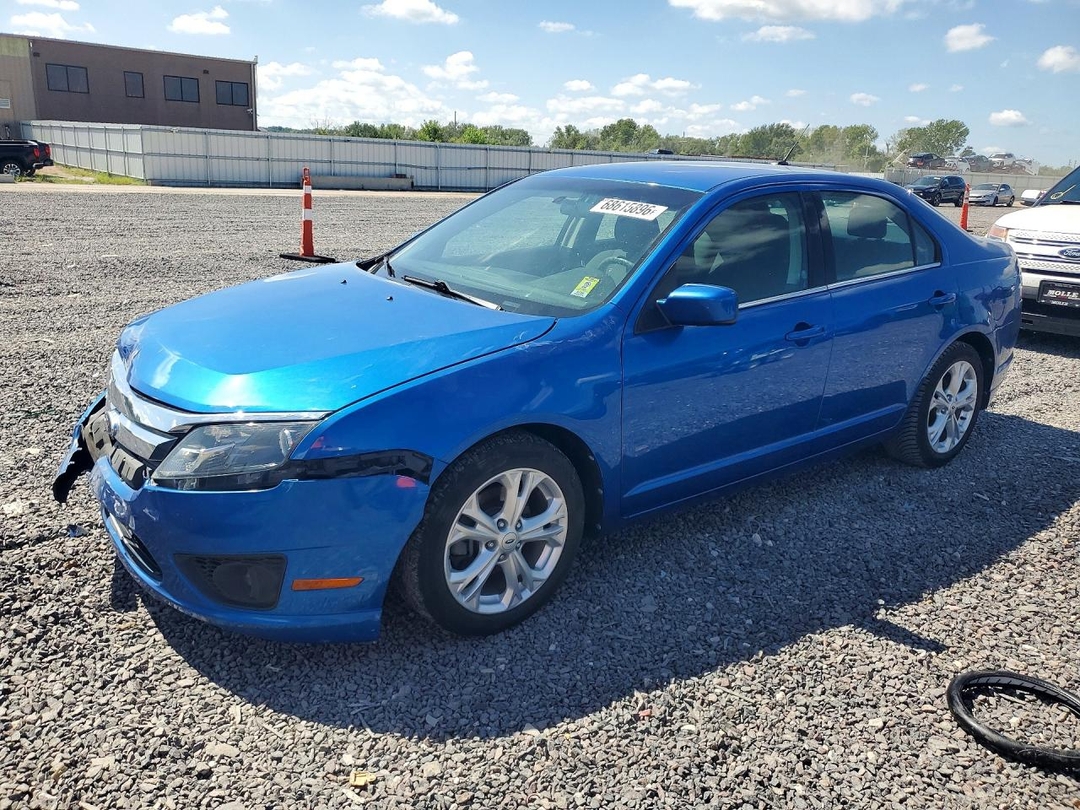 منظر 2012 FORD FUSION 4D 2WD، زاوية 1