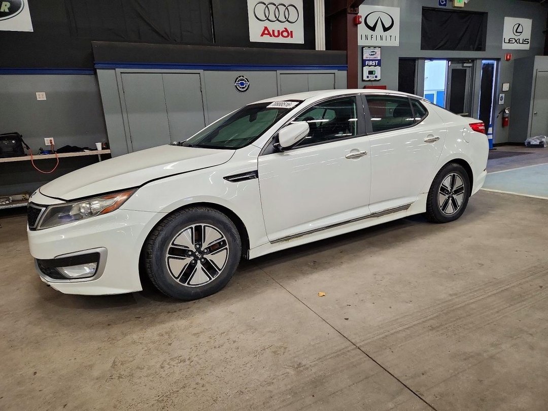 Vista de 2012 KIA OPTIMA HYBRID LX, ángulo 1
