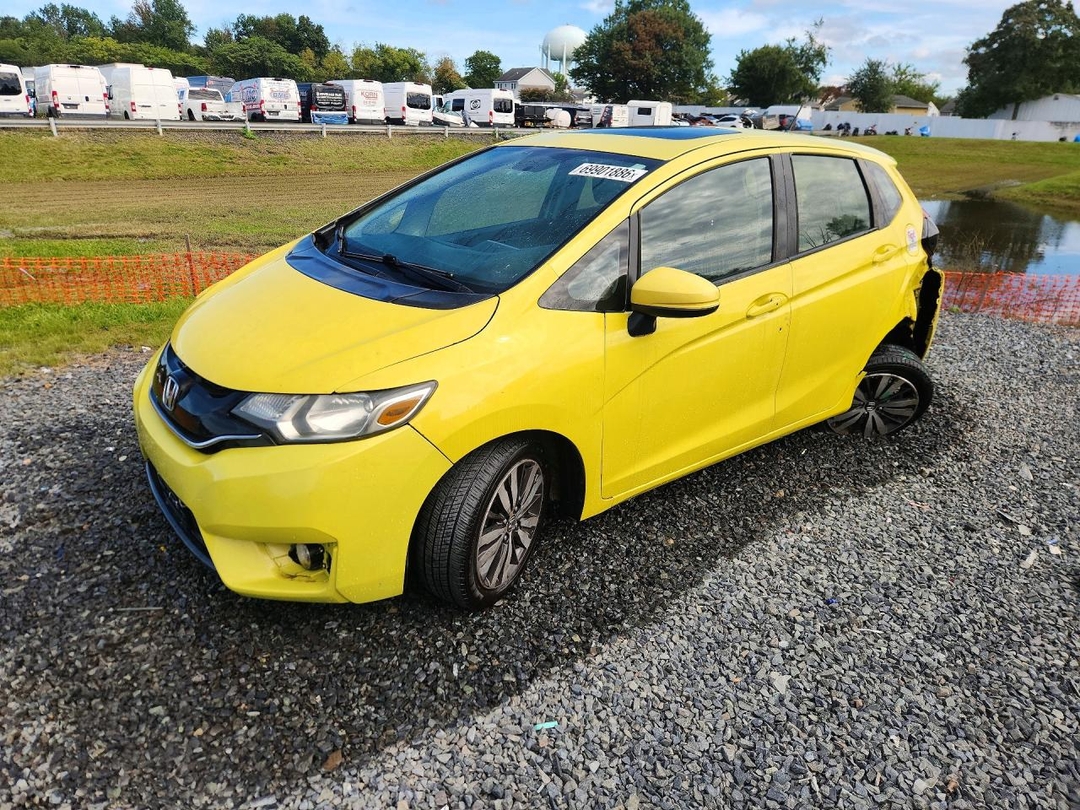 منظر 2016 HONDA FIT EX، زاوية 1