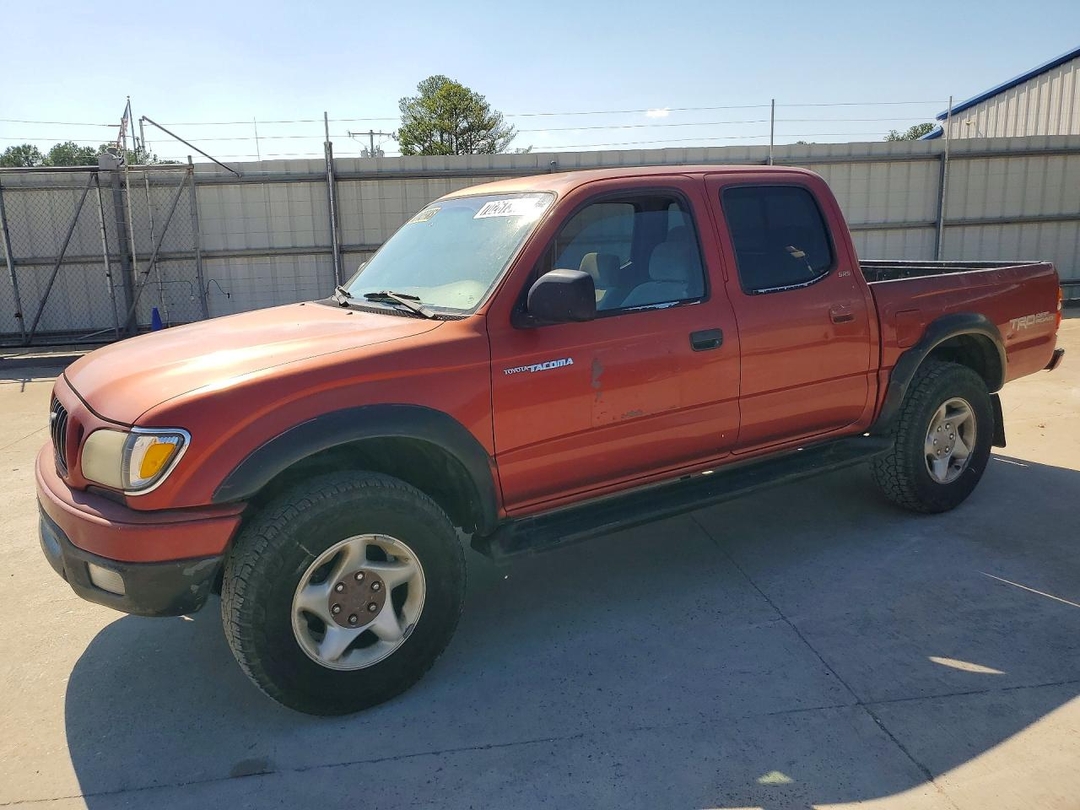 Вид 2001 TOYOTA TACOMA DOUBLE CAB PRERUNNER, угол 1