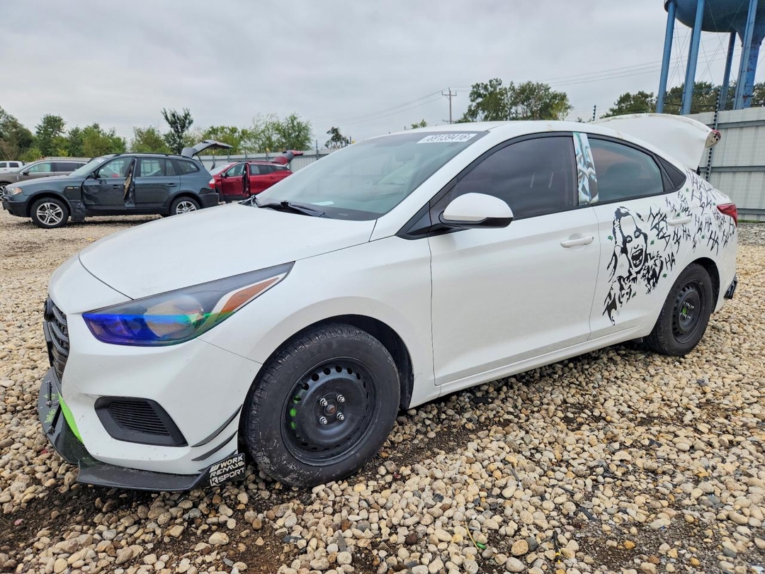 منظر 2020 HYUNDAI ACCENT SE، زاوية 1