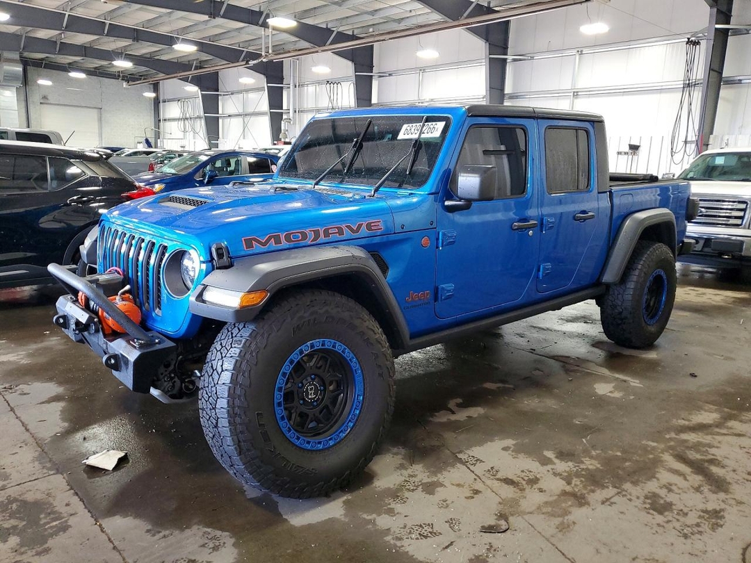 Вид 2021 JEEP GLADIATOR MOJAVE, угол 1