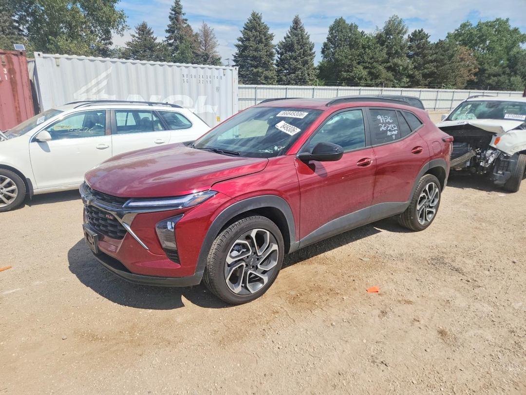 منظر 2025 CHEVROLET TRAX 2RS، زاوية 1
