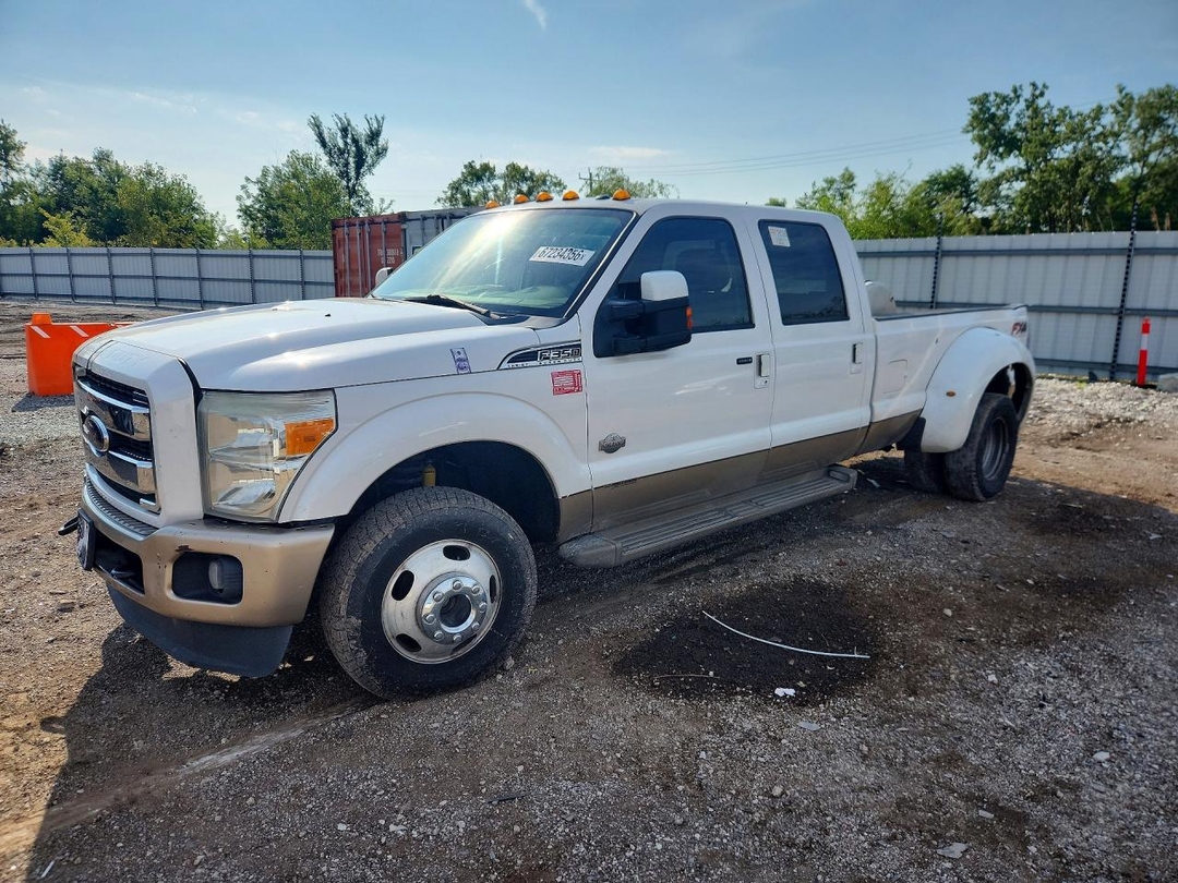 Vue de 2014 FORD F350 SUPER DUTY, angle 1