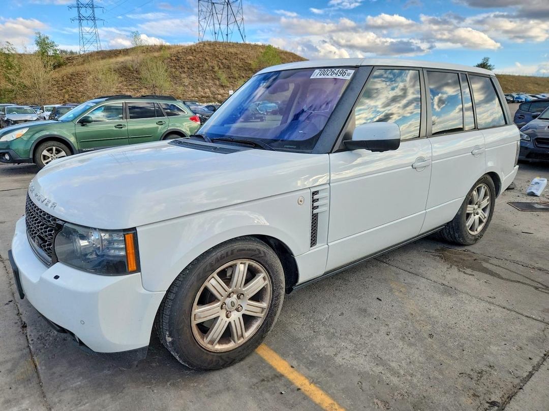 Vue de 2012 LAND ROVER RANGE ROVER HSE LUXURY, angle 1