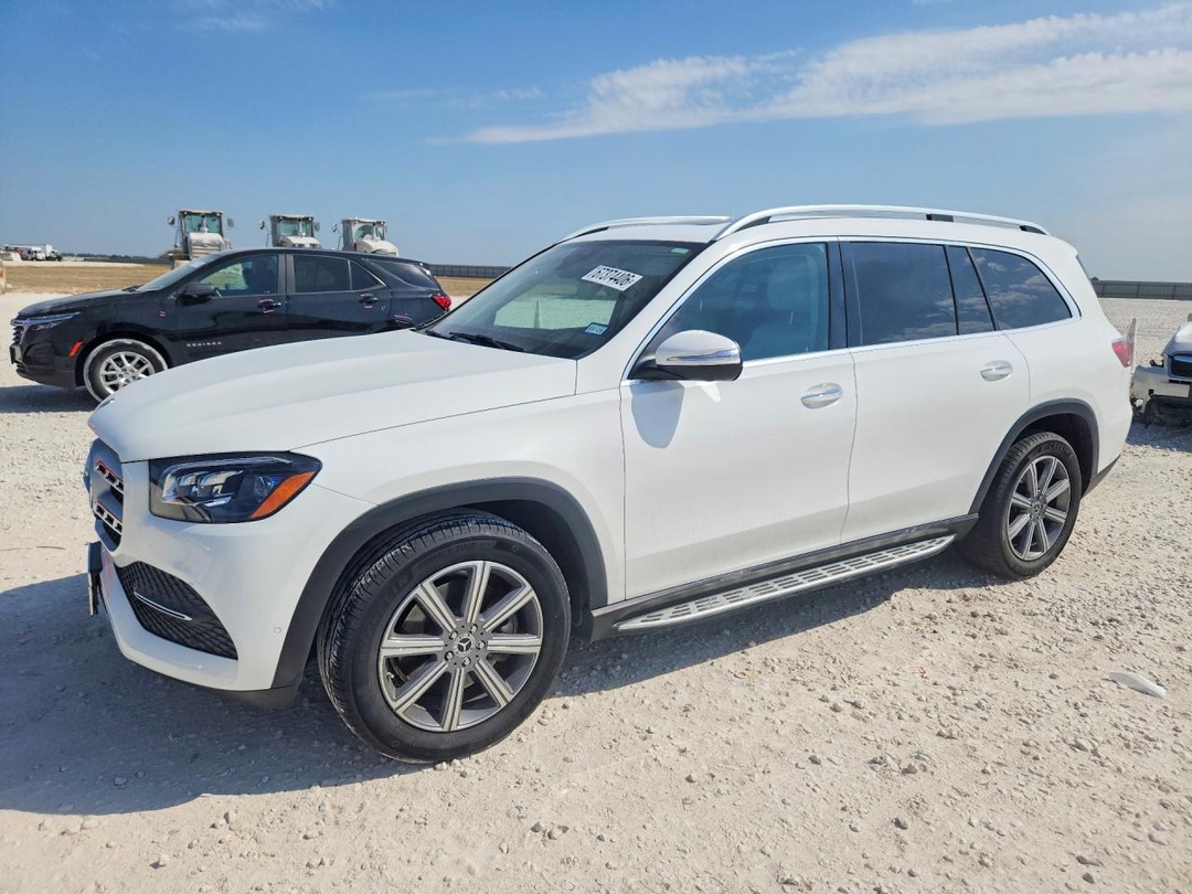 Vue de 2021 MERCEDES-BENZ GLS 450 4MATIC, angle 1