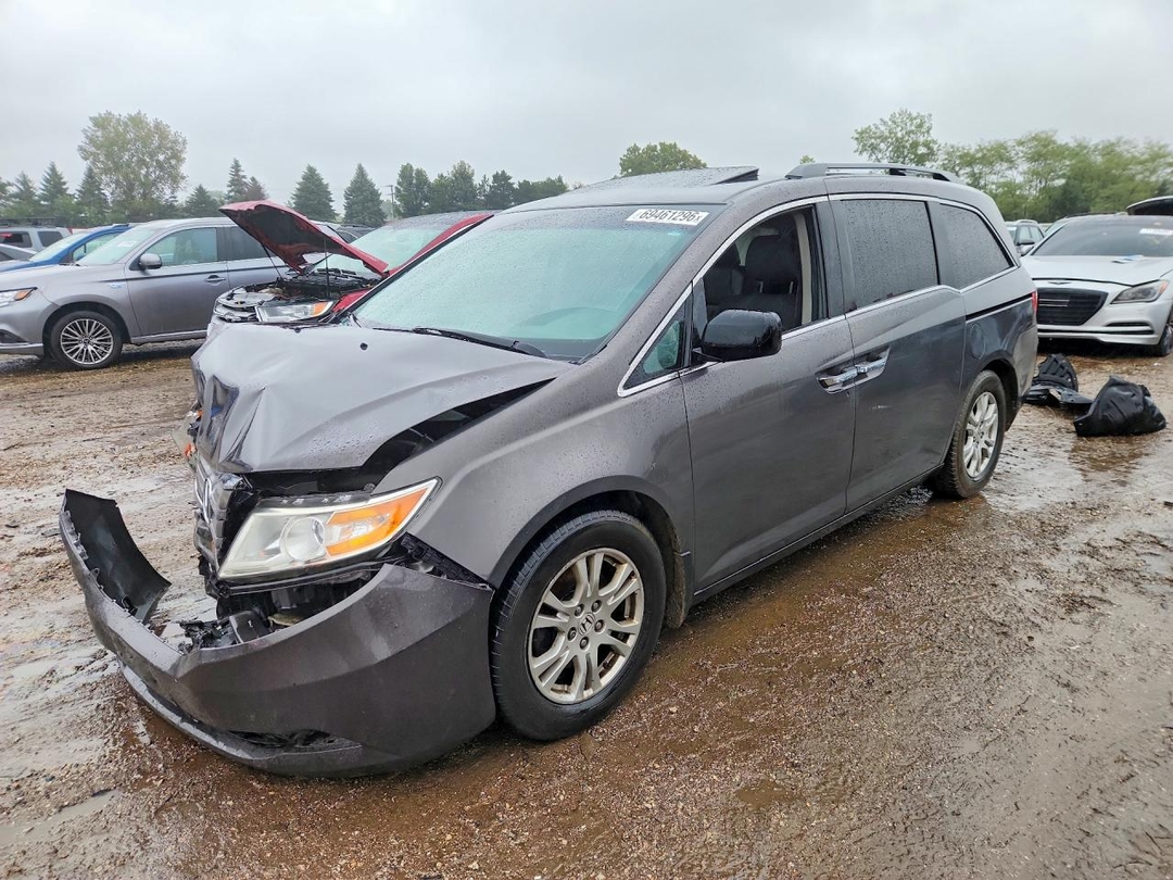 Vue de 2012 HONDA ODYSSEY EXL, angle 1