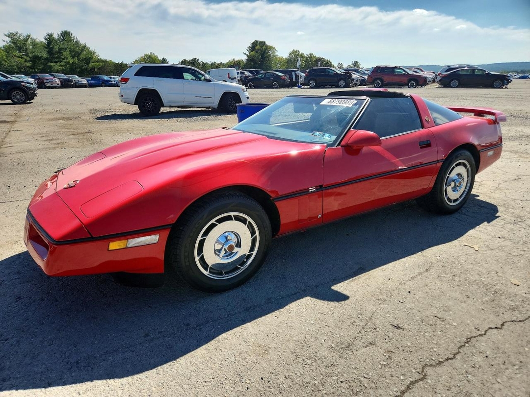 منظر 1986 CHEVROLET CORVETTE، زاوية 1