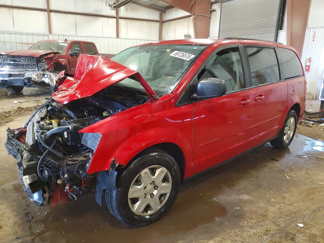منظر 2012 DODGE GRAND CARAVAN SE، زاوية 1