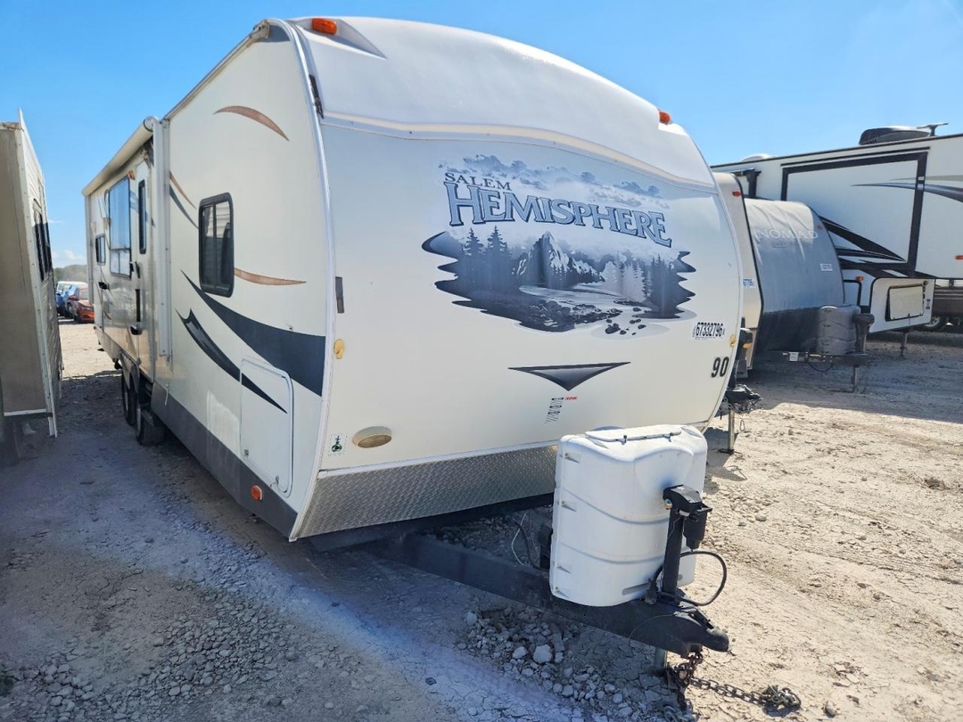 Vue de 2013 FOREST RIVER SALEM CAMPER, angle 1
