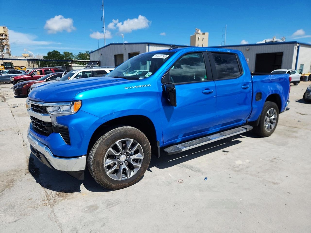 Vista de 2025 CHEVROLET SILVERADO C1500 LT, ángulo 1