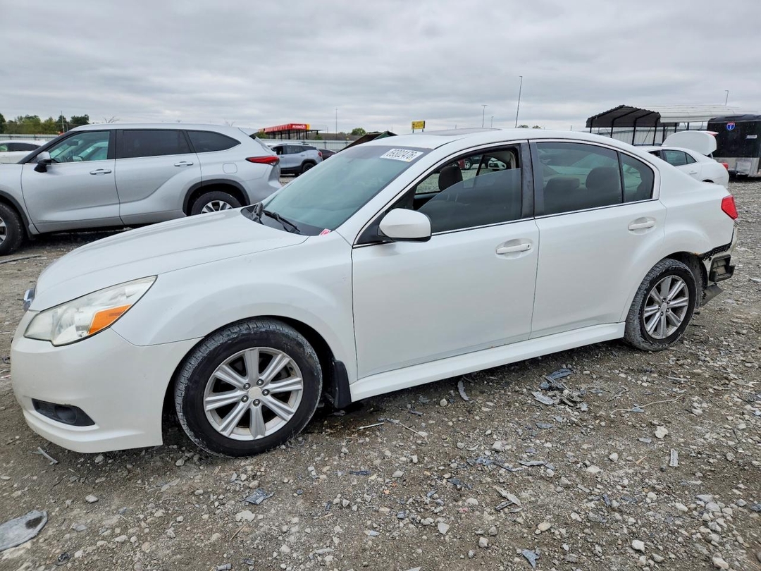 2012 SUBARU LEGACY 2.5I PREMIUM view, angle 1