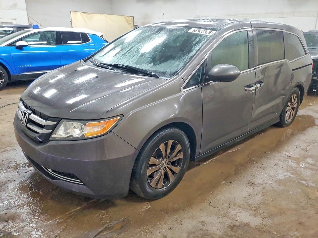 Vista de 2014 HONDA ODYSSEY EXL, ángulo 1