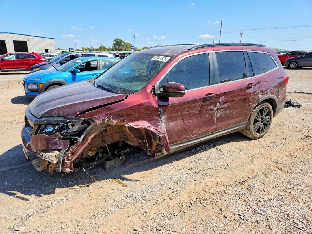 Vedere 2022 HONDA PILOT SE, unghi 1