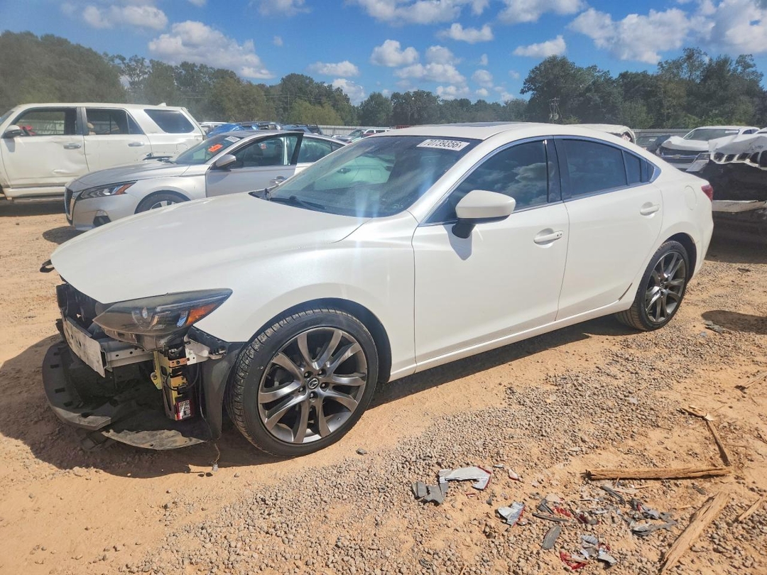Вид 2016 MAZDA 6 GRAND TOURING, угол 1