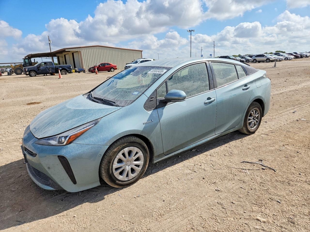 Vista de 2022 TOYOTA PRIUS LE, ángulo 1