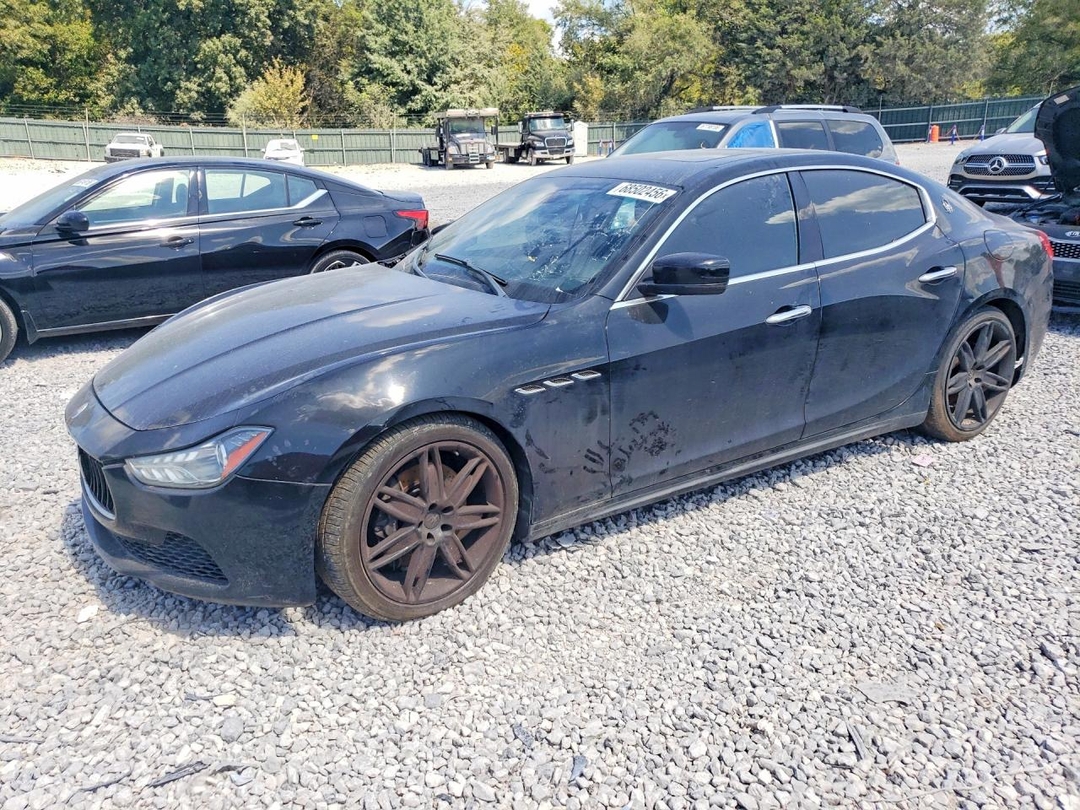منظر 2015 MASERATI GHIBLI، زاوية 1