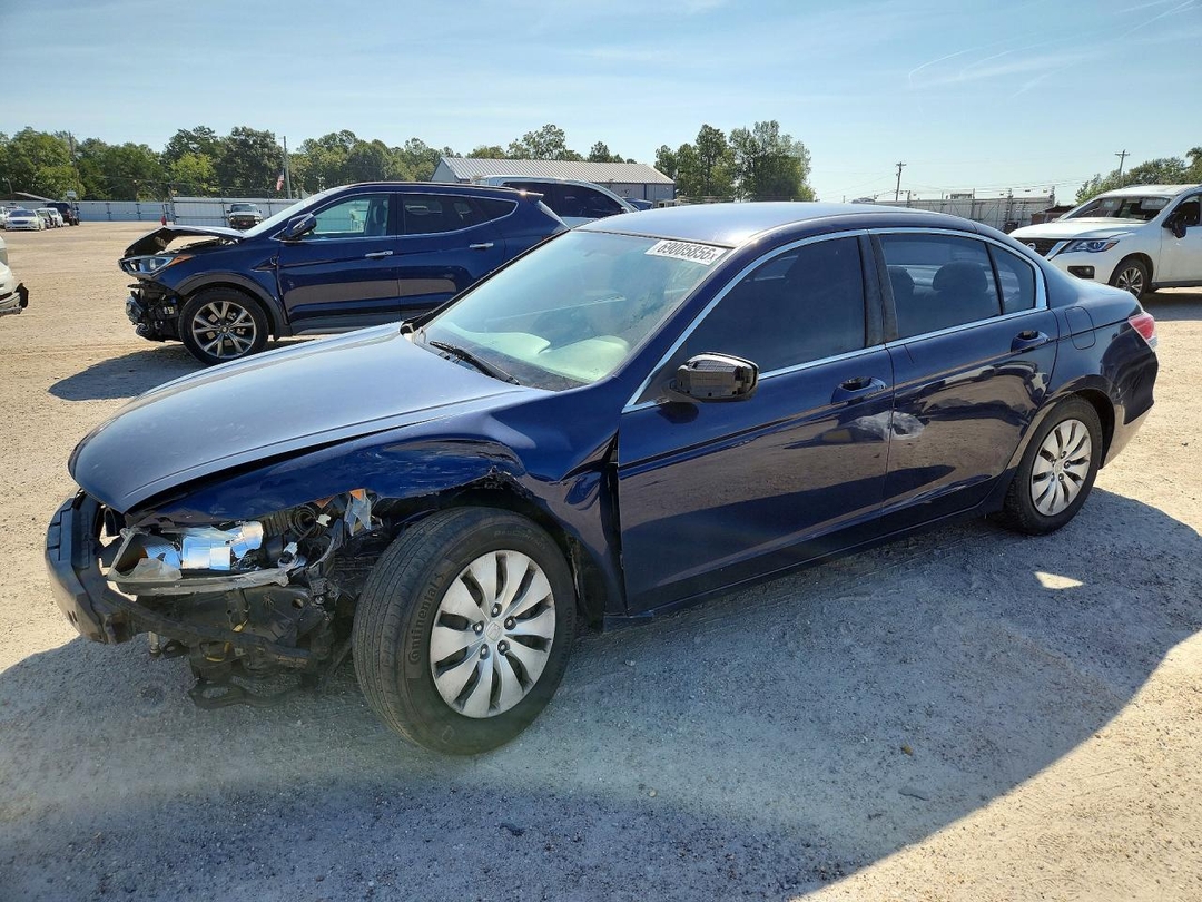 Vista de 2010 HONDA ACCORD LX, ángulo 1