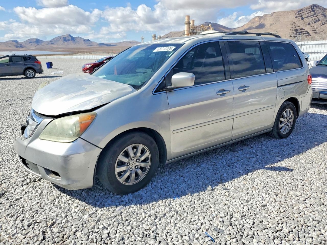 Вид 2008 HONDA ODYSSEY EXL, угол 1