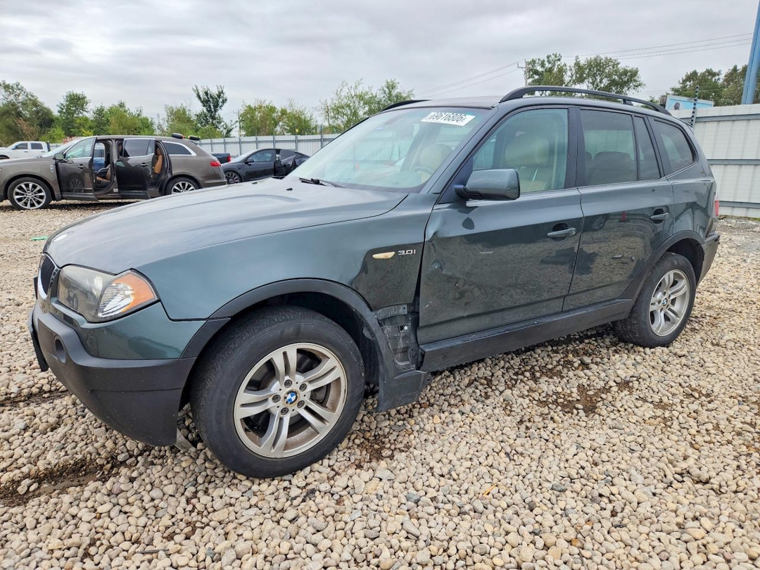منظر 2004 BMW X3 3.0I، زاوية 1