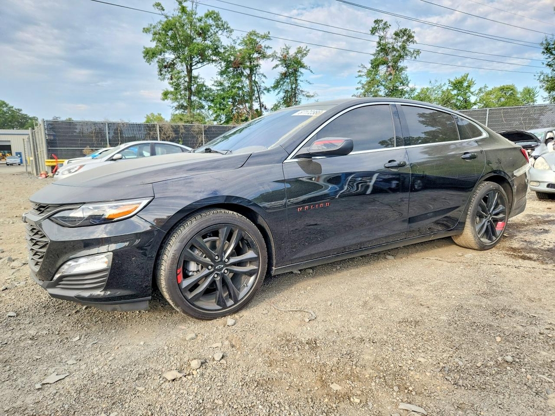 Vista de 2024 CHEVROLET MALIBU LT, ángulo 1