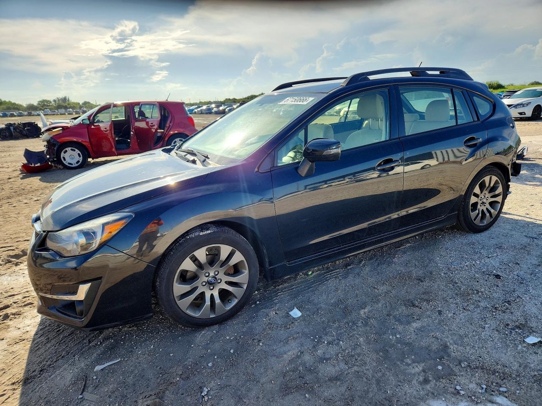 Вид 2015 SUBARU IMPREZA SPORT, угол 1