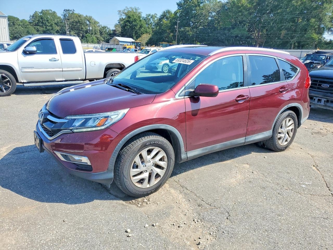 Вид 2015 HONDA CR-V EXL, угол 1