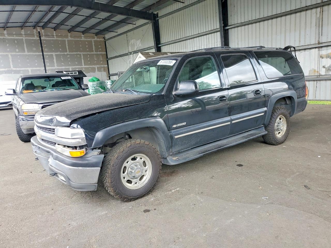 Vista de 2000 CHEVROLET SUBURBAN K2500, ángulo 1