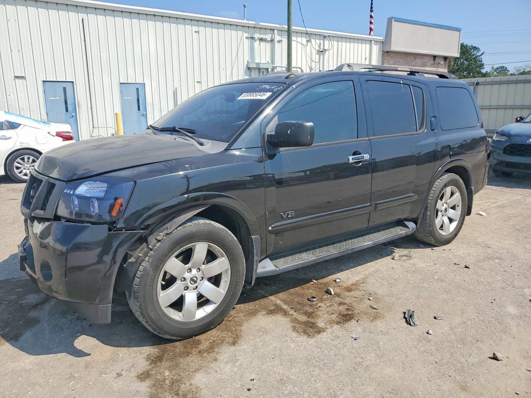 منظر 2008 NISSAN ARMADA SE، زاوية 1