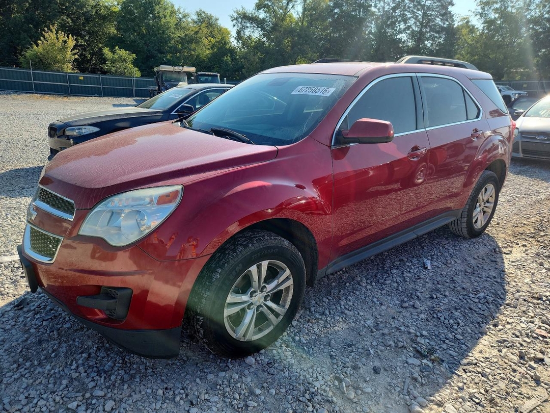 Vista de 2013 CHEVROLET EQUINOX LT, ángulo 1