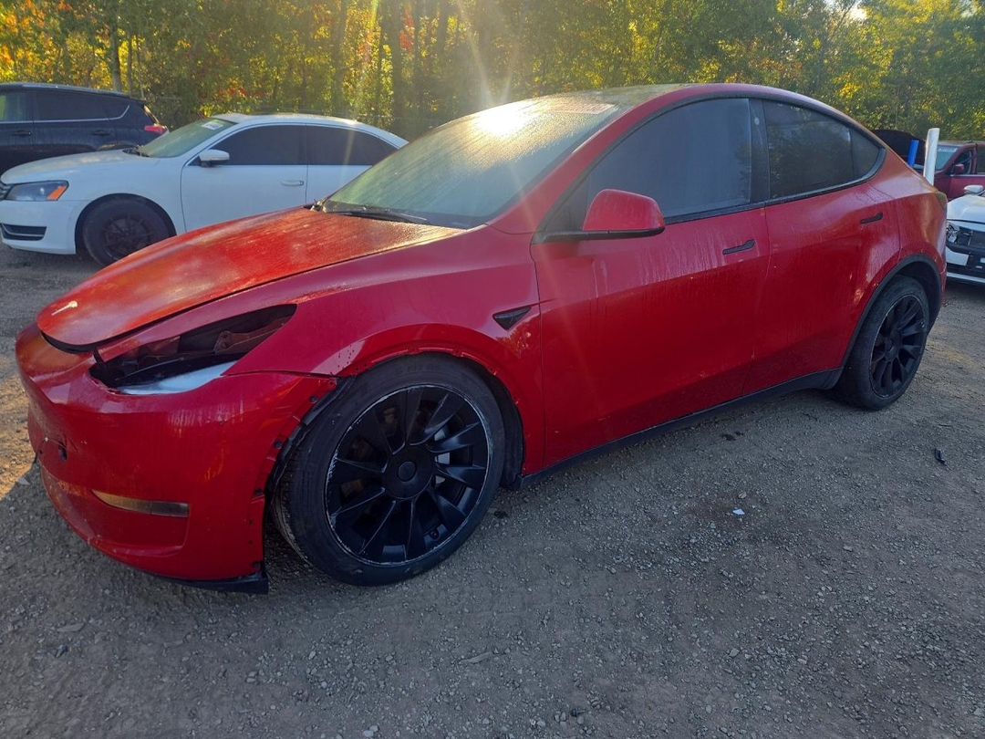 Vedere 2022 TESLA MODEL Y, unghi 1