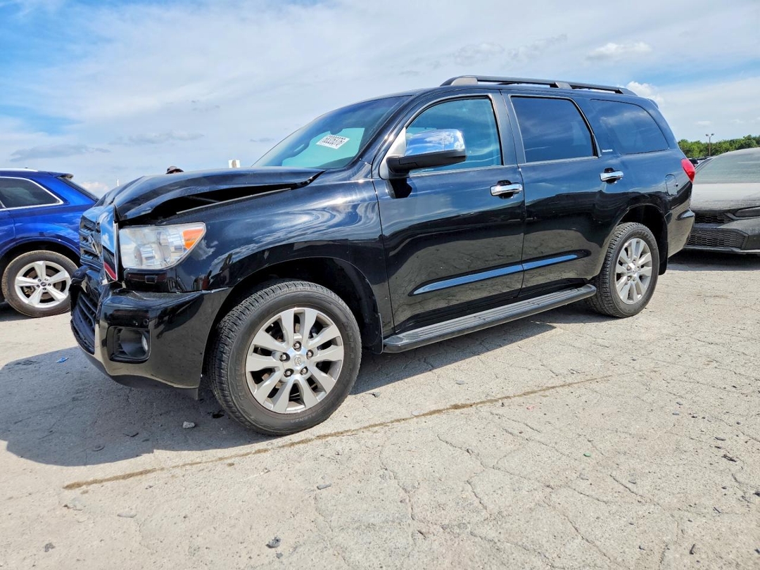 Vue de 2013 TOYOTA SEQUOIA LIMITED, angle 1