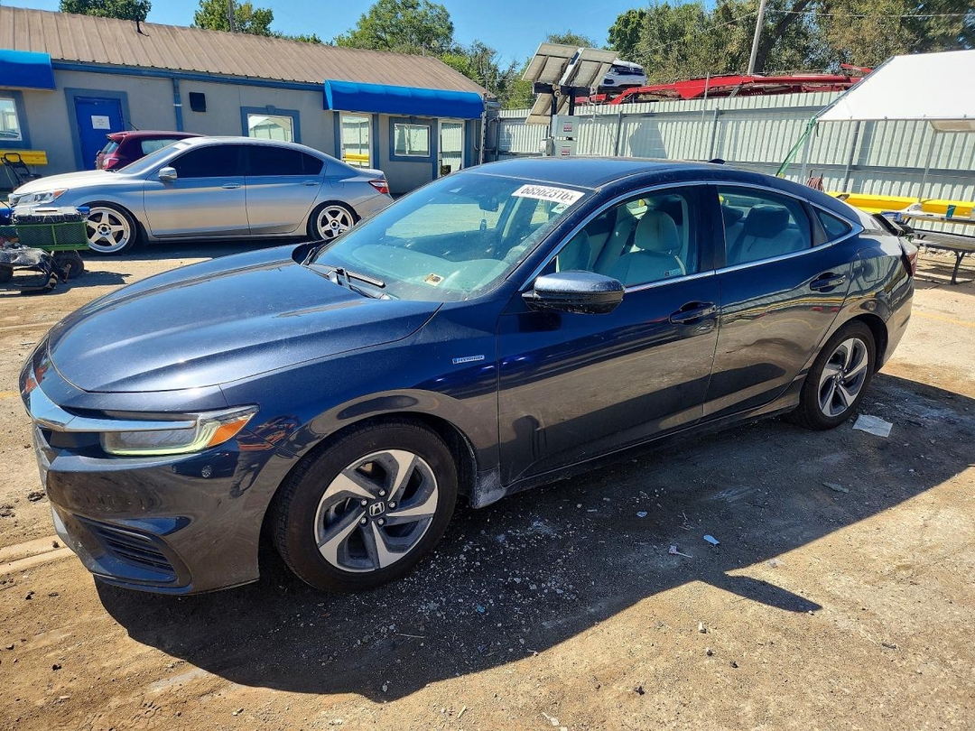 Вид 2022 HONDA INSIGHT EX, угол 1