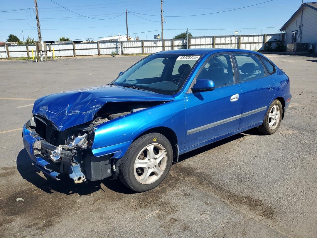 منظر 2005 HYUNDAI ELANTRA GLS، زاوية 1