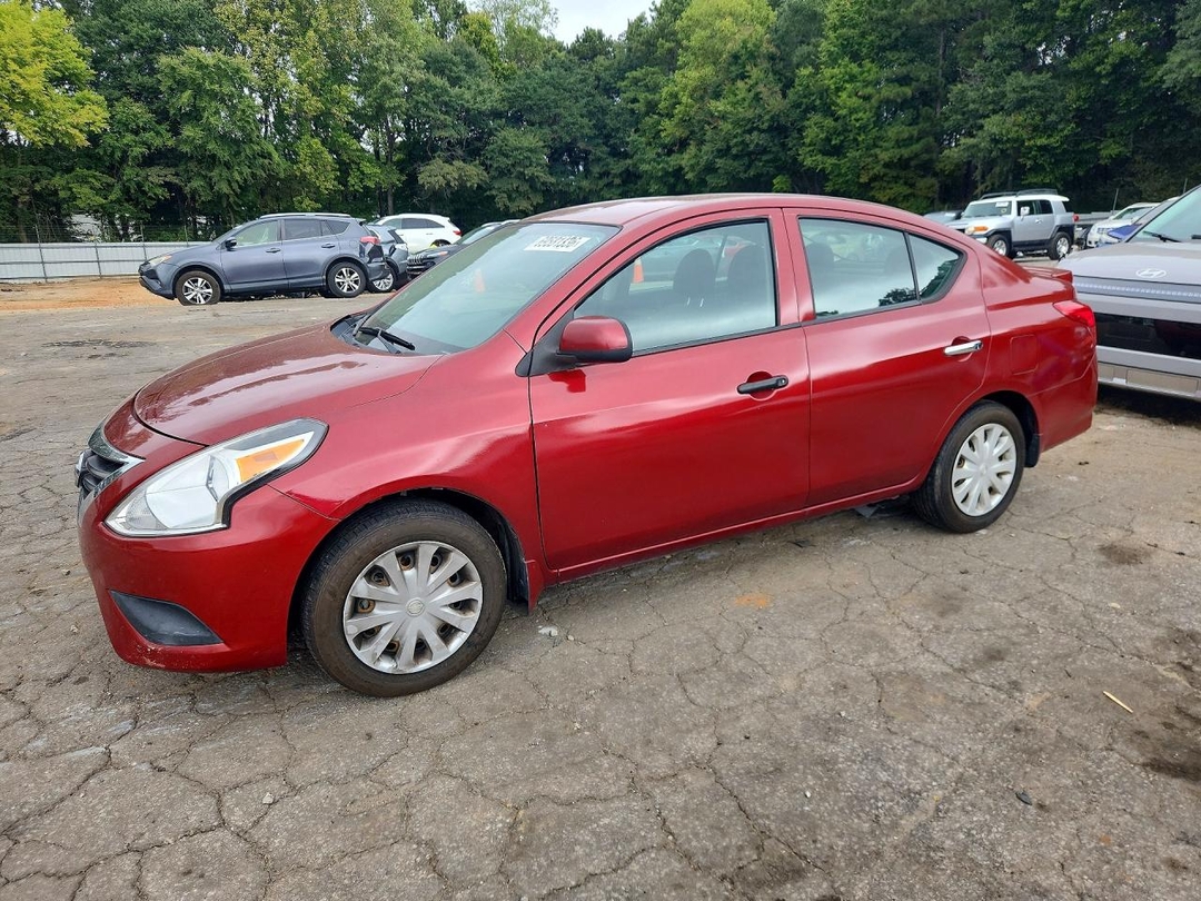 Вид 2019 NISSAN VERSA S PLUS, угол 1