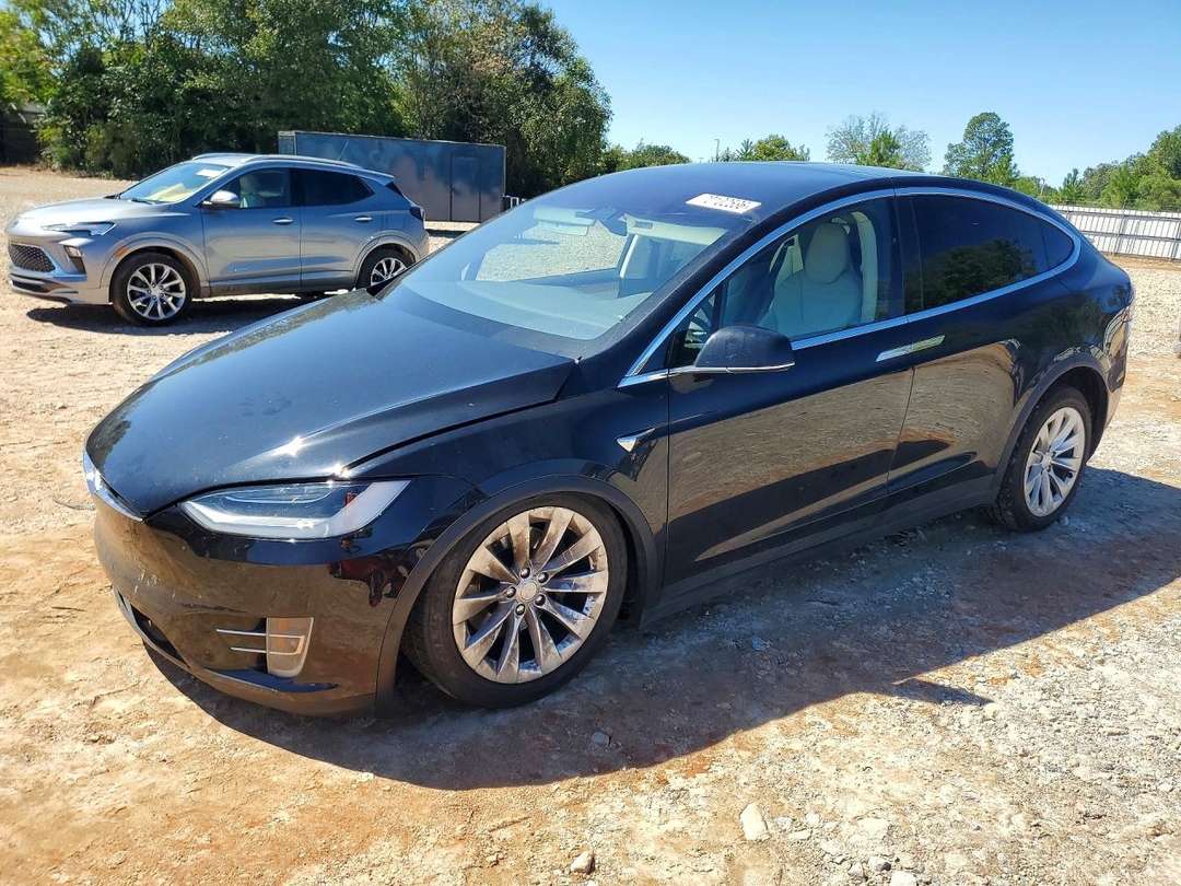 Vista de 2018 TESLA MODEL X, ángulo 1