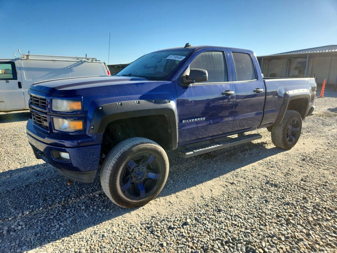 Vue de 2014 CHEVROLET SILVERADO K1500 LT, angle 1