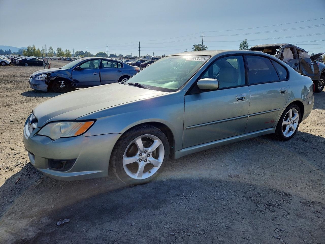 Vista de 2009 SUBARU LEGACY 2.5I, ángulo 1