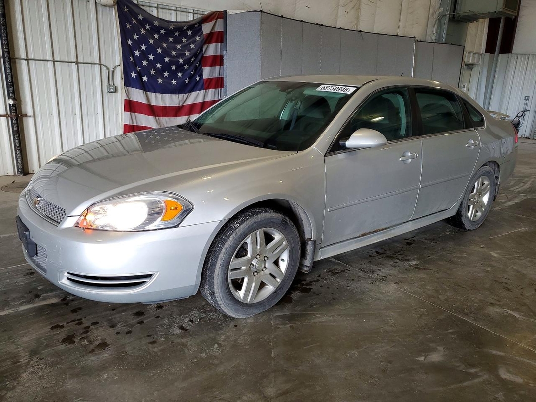 Вид 2012 CHEVROLET IMPALA LT, угол 1