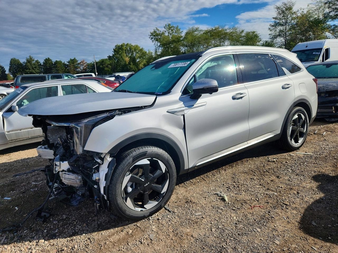 Vue de 2025 KIA SORENTO SXP, angle 1