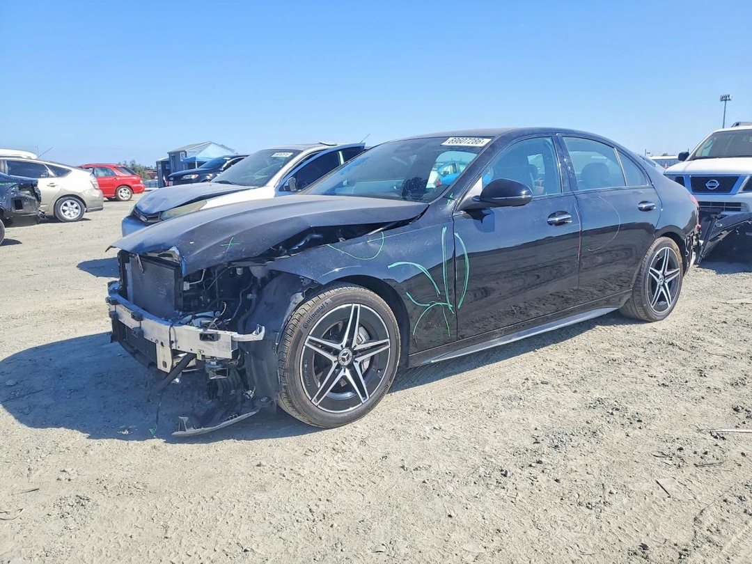 منظر 2023 MERCEDES-BENZ C 300، زاوية 1