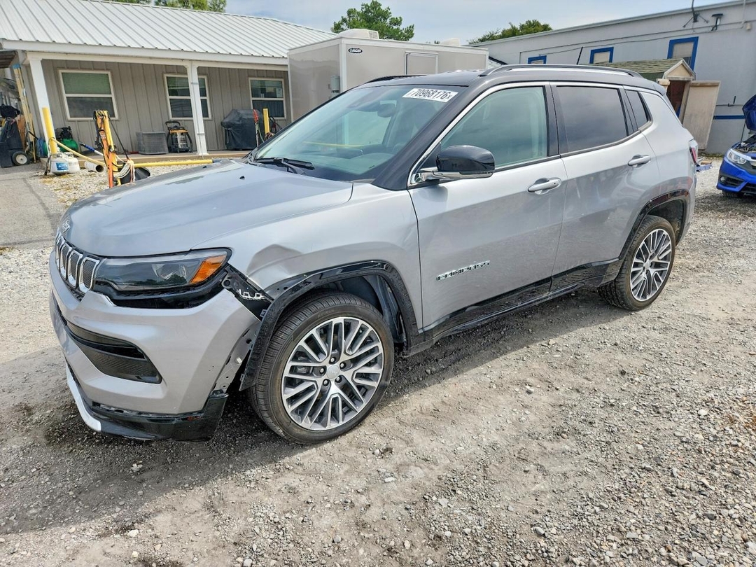 Вид 2022 JEEP COMPASS LIMITED, угол 1