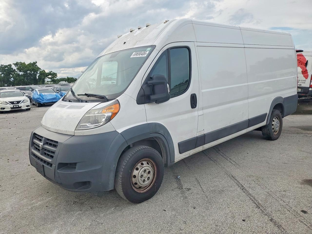 2018 RAM PROMASTER 3500 3500 HIGH view, angle 1