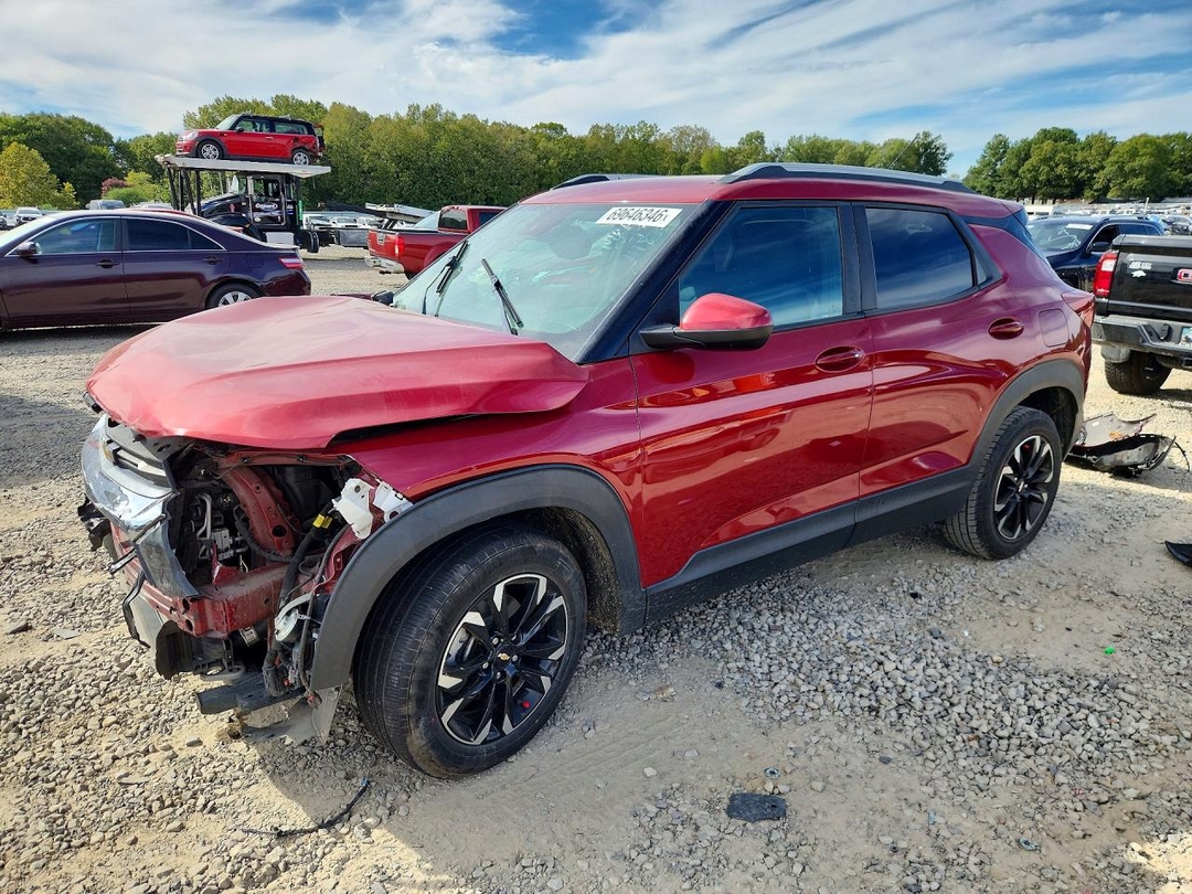 Vista de 2021 CHEVROLET TRAILBLAZER LT, ángulo 1