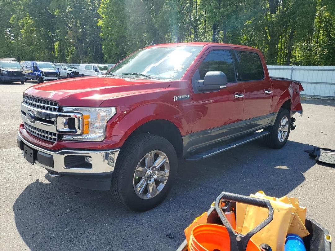 Vista de 2019 FORD F150 SUPERCREW, ángulo 1